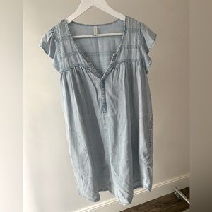 Gentle Fawn Chambray Dress